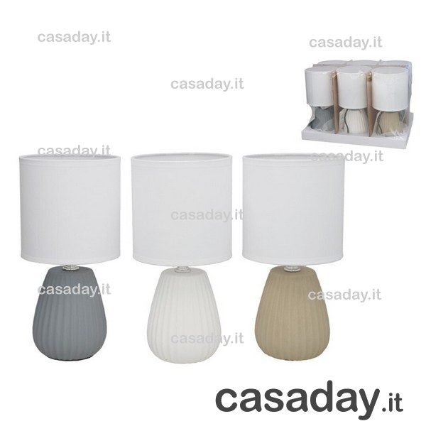 LAMPADA TAVOLO B-CERAMICA CM.26 